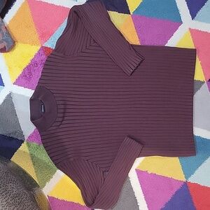 Claiborne medium maroon mens sweater